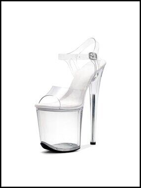 8 Inch Platform Sandals Stiletto Heels for Women Exotic Dance Shoes Sexy Party